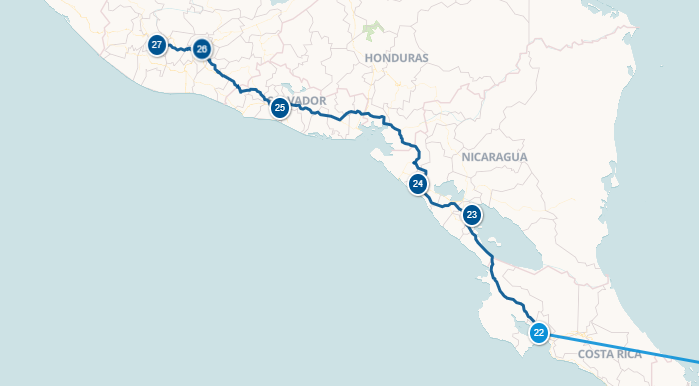 Lire la suite à propos de l’article 09 – Du 01/06 au 15/06 – DU COSTA RICA AU GUATEMALA