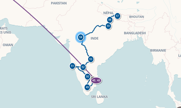 You are currently viewing 15 – Du 27/01 au 14/02/2023 – EN ROUTE VERS LE NEPAL